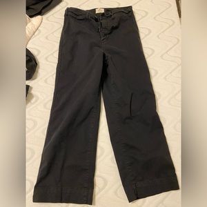Marine Layer Bridget pant wide leg size 8 black
